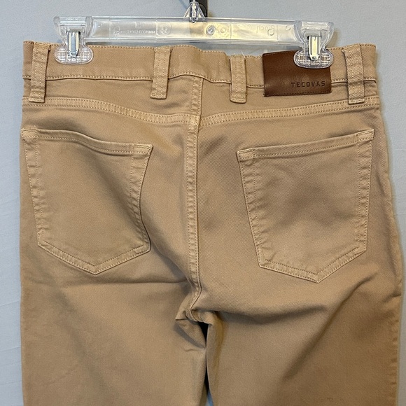 Tecovas Men's 30x34 Straight Fit Tan Stretch Jeans - Picture 5 of 6